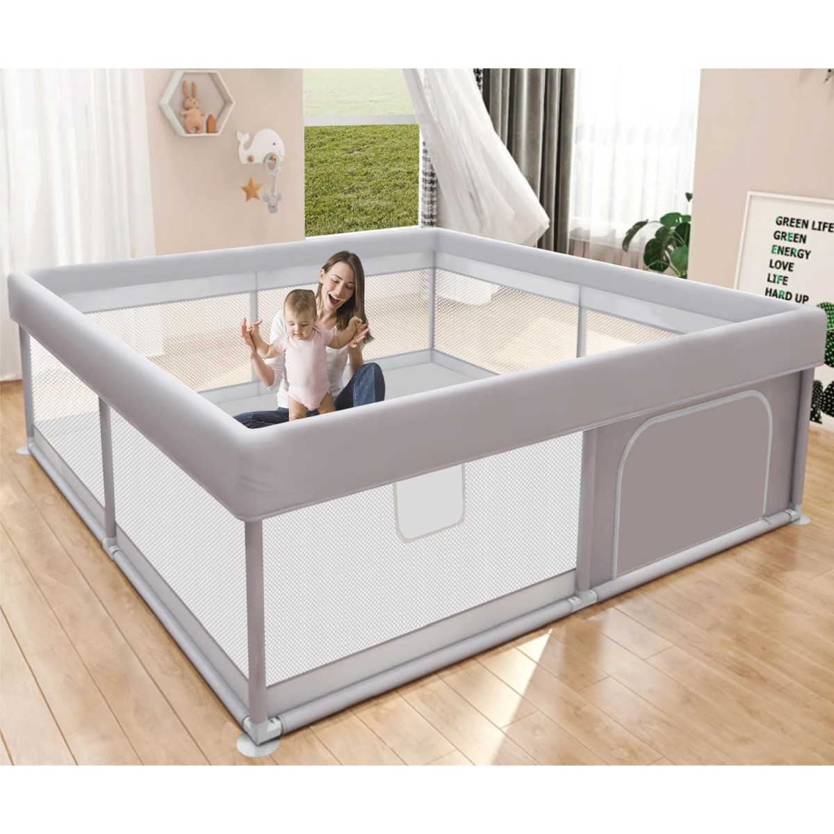 Hiaksedt 50x50 Baby Playpen